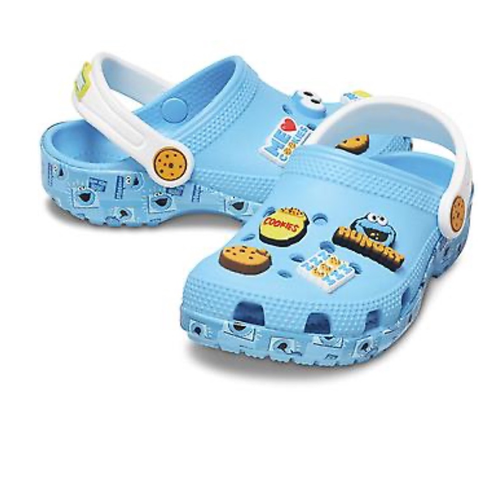 Crocs- Cookie Monster 6C